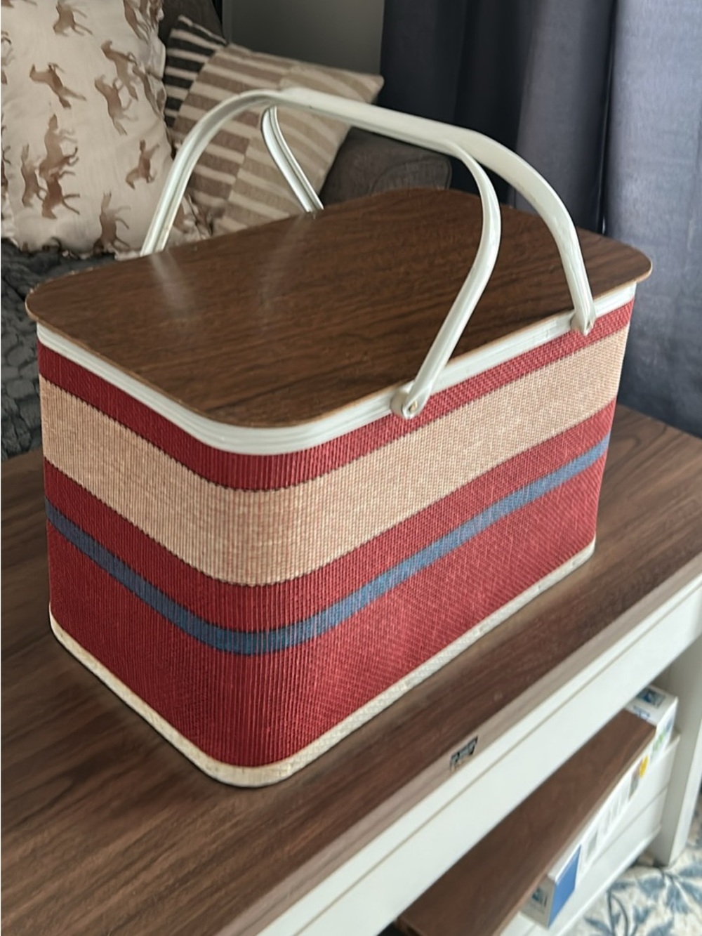 Vintage Redmond Picnic Basket